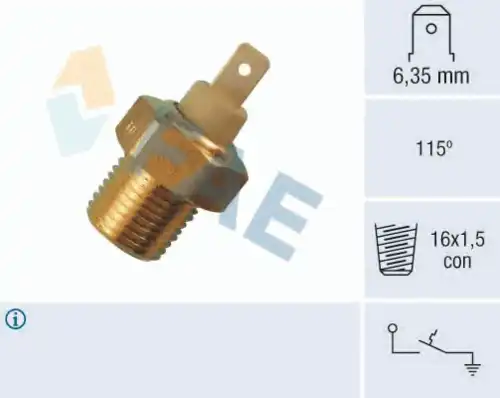 Датчик включения вентилятора FAE 35070