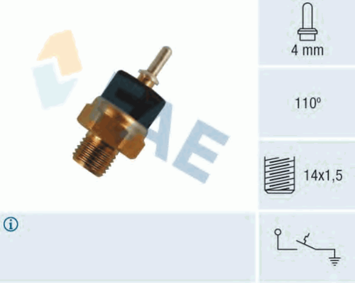 Датчик включения вентилятора FAE 35780