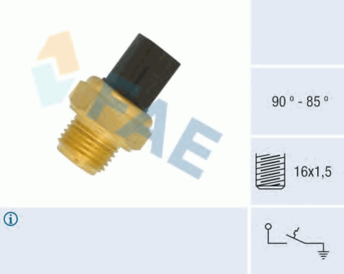 Датчик включения вентилятора FAE 36712