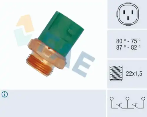 Датчик включения вентилятора FAE 38165