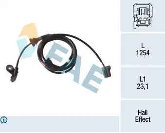 Датчик abs volvo fae FAE 78271