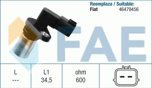 датчик положения коленвала FAE 79091