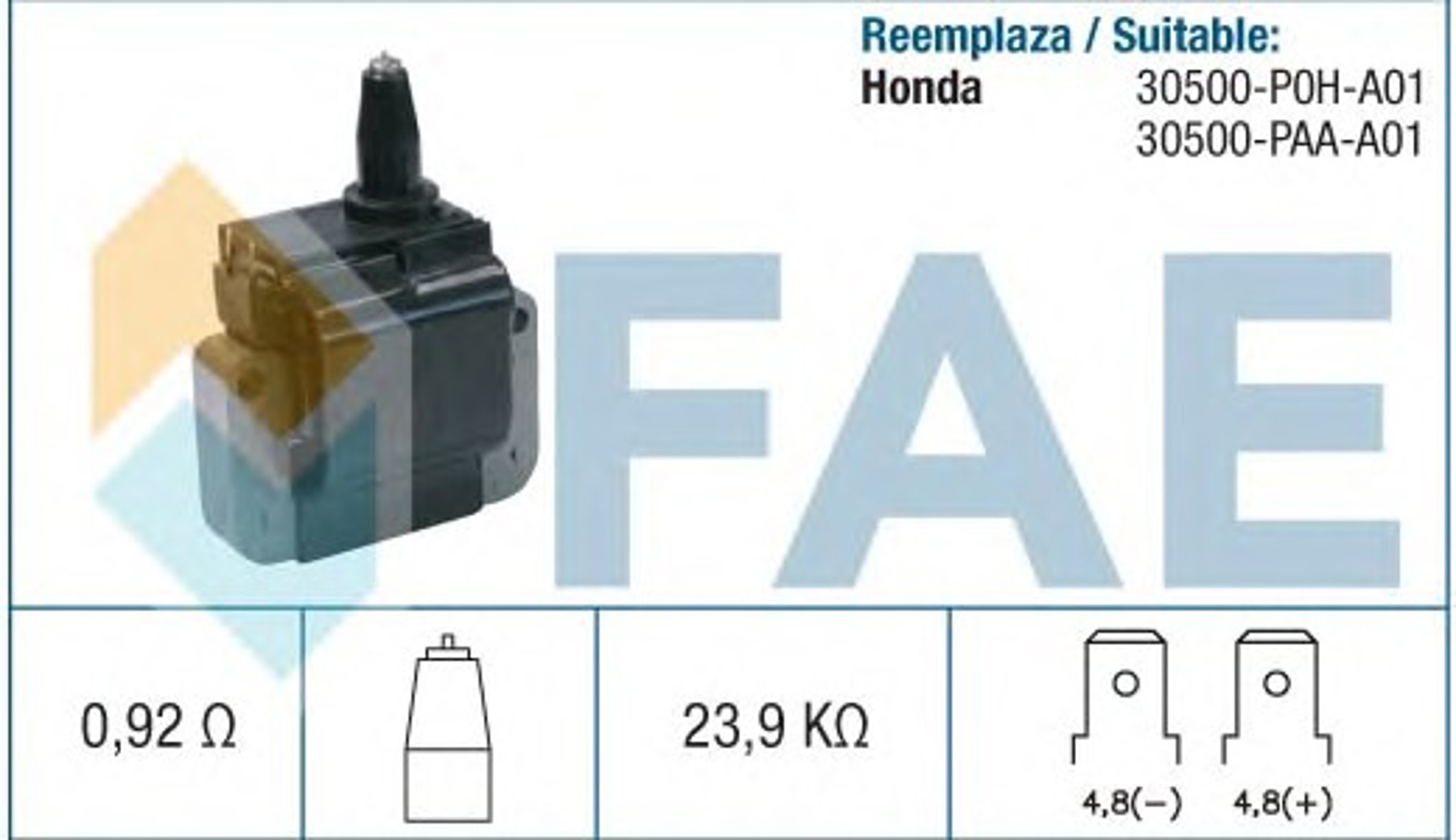 Катушка зажигания FAE 80250