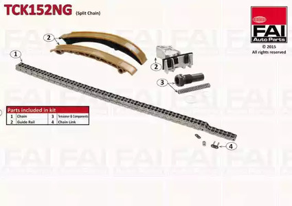 Комплект цепи ГРМ FAI AUTOPARTS TCK152NG