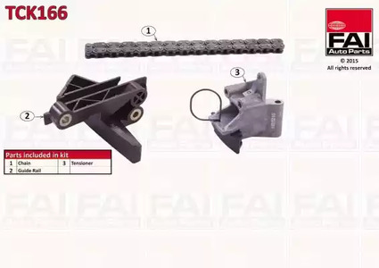 Комплект цепи ГРМ FAI AUTOPARTS TCK166