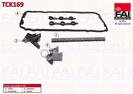 Комплект цепи ГРМ FAI AUTOPARTS TCK169