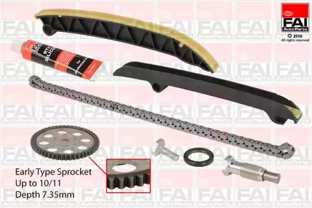 Комплект цепи ГРМ FAI AUTOPARTS TCK208