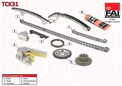 Комплект цепи грм FAI AUTOPARTS TCK31