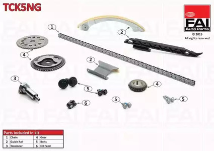 Комплект цепи ГРМ FAI AUTOPARTS TCK5NG