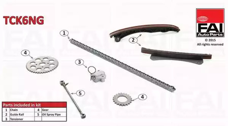 Комплект цепи ГРМ FAI AUTOPARTS TCK6NG