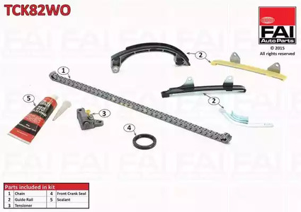 Комплект цепи грм FAI AUTOPARTS TCK82WO