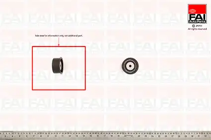 Ролик приводного ремня FAI AUTOPARTS T9262
