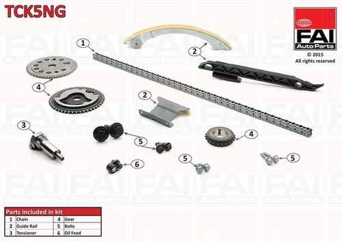 Фото 1 TCK5NG FAI AUTOPARTS Комплект цепи ГРМ