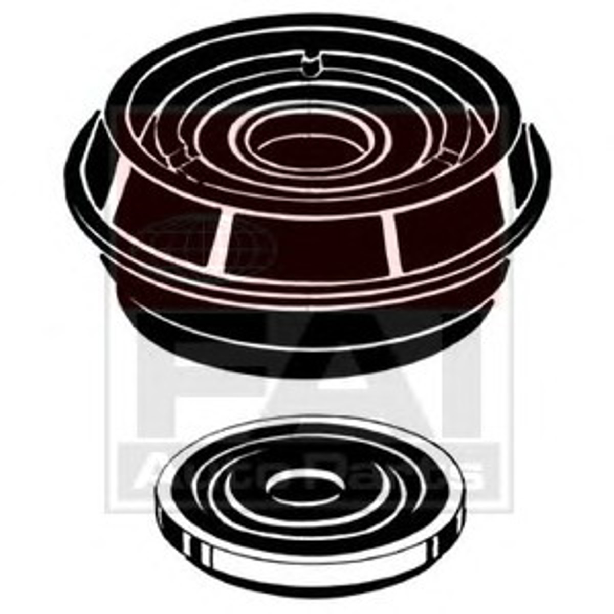 Опора стойки амортизатора FAI AUTOPARTS SS3046