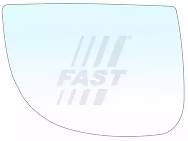 Зеркальный элемент нижний левого зеркала FAST FT88577