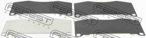 0103-trj150f монтажный комплект для дисковых колодок FEBEST 0103-TRJ150F