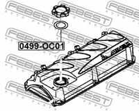 Прокладка маслозаливной горловины FEBEST 0499-OC01