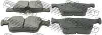 Колодки тормозные дисковые FEBEST 2301-5G1R