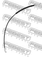 Трос двери FEBEST 2599DCBOXII