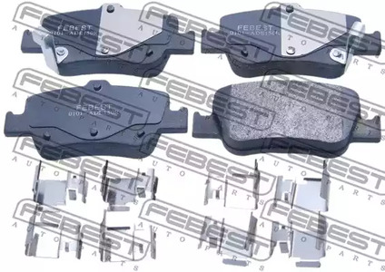 Тормозные колодки FEBEST 0101-ADE150R