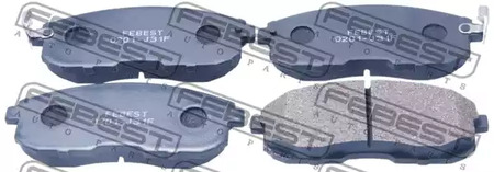 Комплект колодок для дисковых тормозов FEBEST 0201-J31F