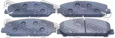Тормозные колодки FEBEST 0201-R51F