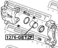 Фото 1 1276-GETZF FEBEST Поршень тормозного суппорта