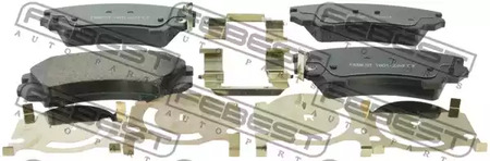 Тормозные колодки FEBEST 1801-ZAFCF