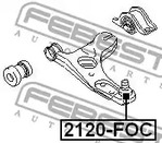 Фото 1 2120-FOC FEBEST Опора шаровая рычага подвески