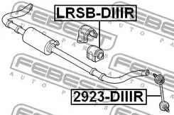 Фото 1 2923-DIIIR FEBEST Тяга / стойка, стабилизатор