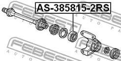 Фото 1 AS-385815-2RS FEBEST Подшипник подвесной