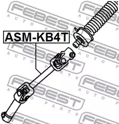 Фото 1 ASM-KB4T FEBEST Карданный вал