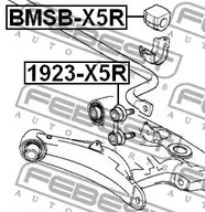 Фото 1 BMSB-X5R FEBEST Втулка