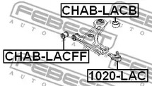 Фото 1 CHAB-LACB FEBEST Сайлентблок