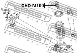 Фото 1 CHD-M100 FEBEST Амортизаторы