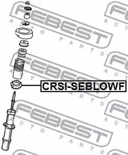 Фото 1 CRSI-SEBLOWF FEBEST Тарелка пружины