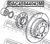 Фото 1 DAC45844042M FEBEST Подшипник ступичный