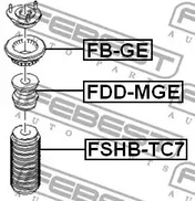 Фото 1 FB-GE FEBEST Подшипник качения, опора стойки амортизатора
