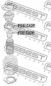 Фото 1 FDSI-CA2F FEBEST Тарелка пружины