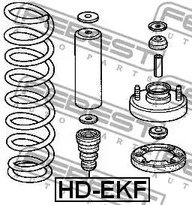 Фото 1 HD-EKF FEBEST Отбойник амортизатора