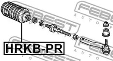 Фото 1 HRKB-PR FEBEST Пыльник рулевой рейки