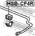 Фото 1 HSB-CF4R FEBEST Втулка стабилизатора