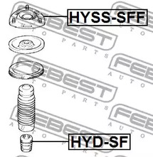 Фото 1 HYSS-SFF FEBEST Подвеска, амортизатор