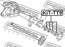 Фото 1 KIT-TT9 FEBEST Подшипник