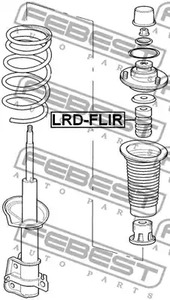 Фото 1 LRD-FLIR FEBEST Отбойник заднего амортизатора