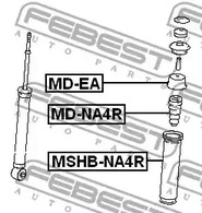 Фото 1 MD-NA4R FEBEST Буфер, амортизация