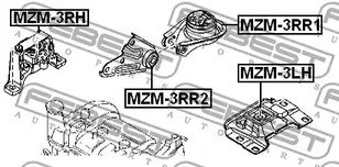 Фото 1 MZM-3RR1 FEBEST Опора двигателя