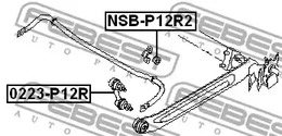 Фото 1 NSB-P12R2 FEBEST Опора, стабилизатор