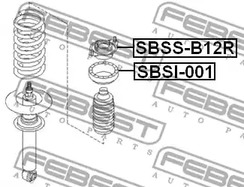 Фото 1 SBSI-001 FEBEST Прокладка пружины