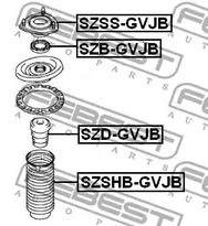 Фото 1 SZB-GVJB FEBEST Подшипник опорный